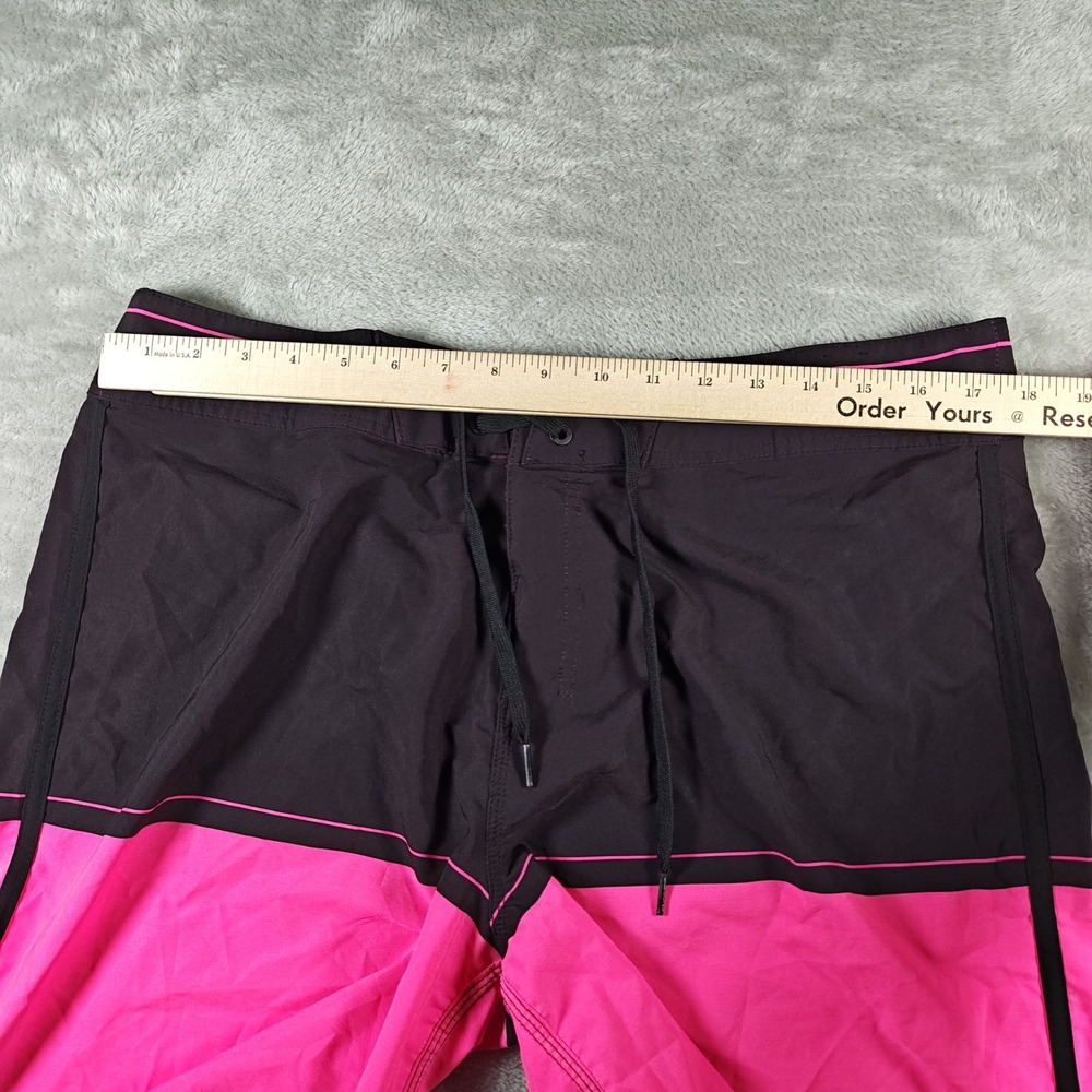 Billabong Board Shorts Men 36 Black Pink Platinum X PX2 Recycler Series Surf Y2K - Picture 6 of 10
